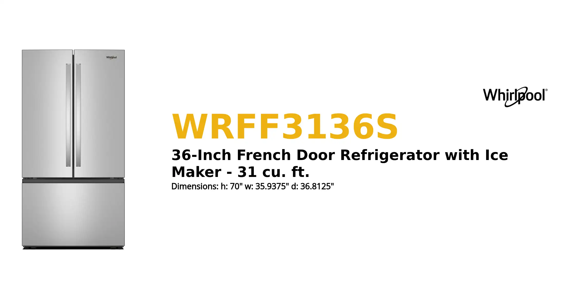 WRFF3136S product brief thumbnail