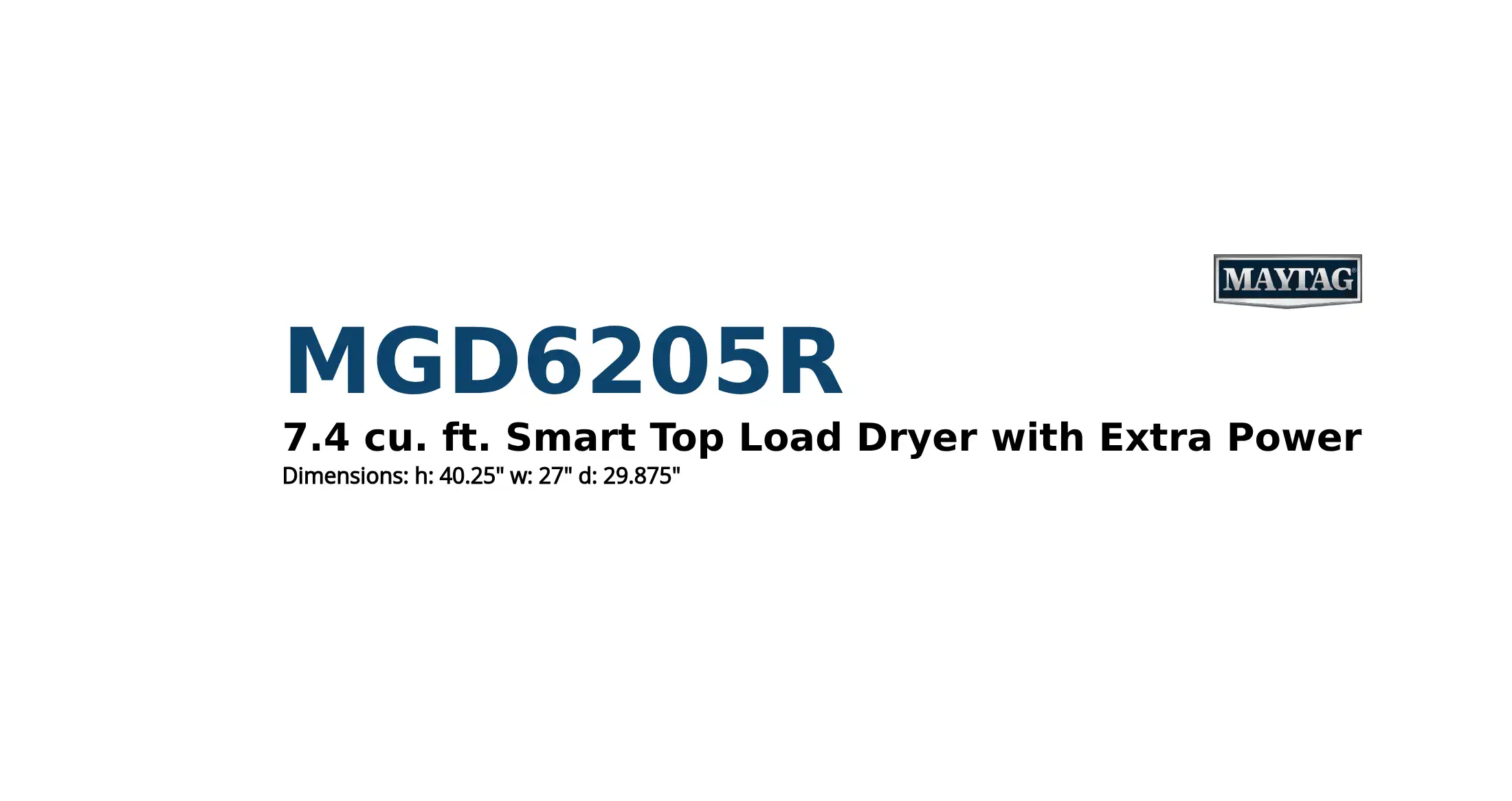 MGD6205R product brief thumbnail