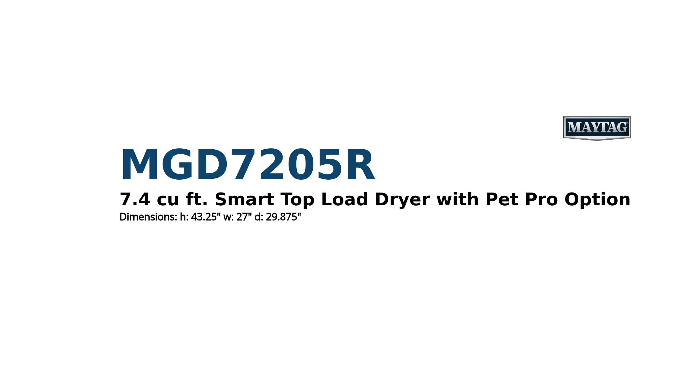 MGD7205R product brief thumbnail